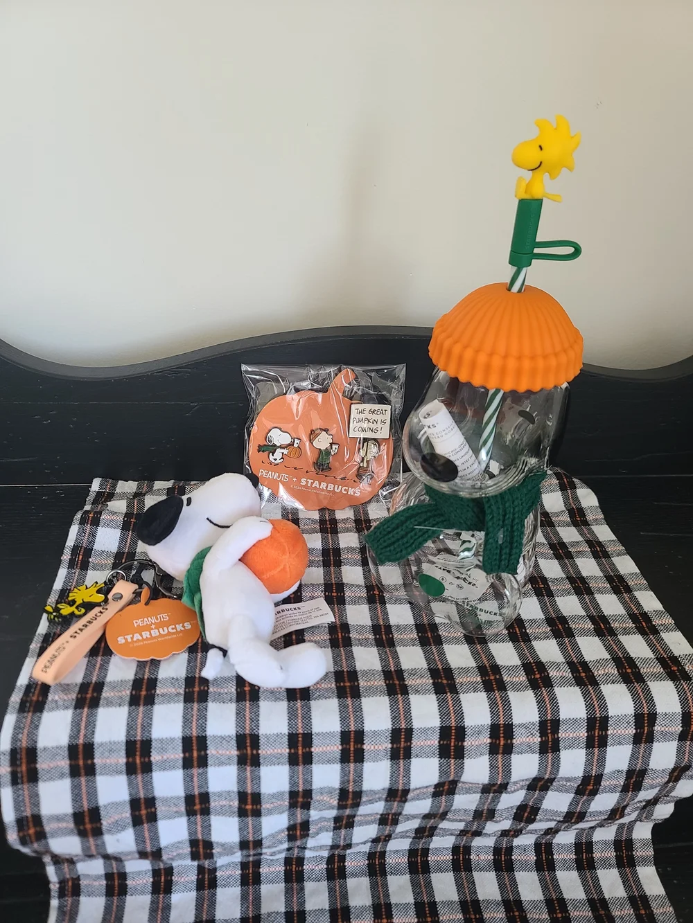 Starbucks + Peanuts Snoopy Pumpkin Tumbler Bundle